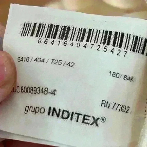 NWT Zara Men Linen Pants size 42 - Picture 6 of 7